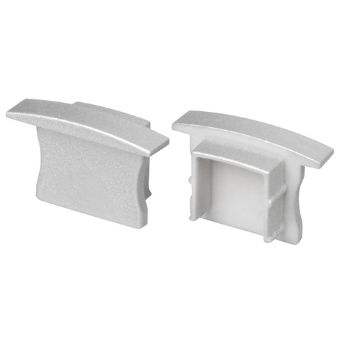 Заглушка LINE-2315-F SILVER глухая (Arlight, Пластик)