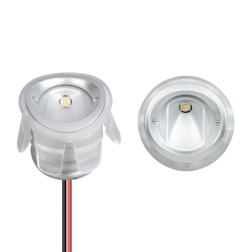 Светильник ALT-LODESTAR-HANDRAIL-R27-1.5W Warm3000 (GR, 30x60 deg, 12-24V) (Arlight, IP67 Металл, 3 года)