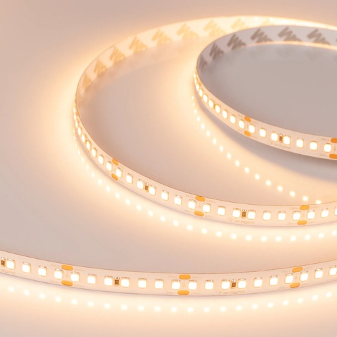 Лента светодиодная RT-A168-10mm 24V Warm2700 (17 W/m, IP20, 2835, 5m) (Arlight, Открытый)