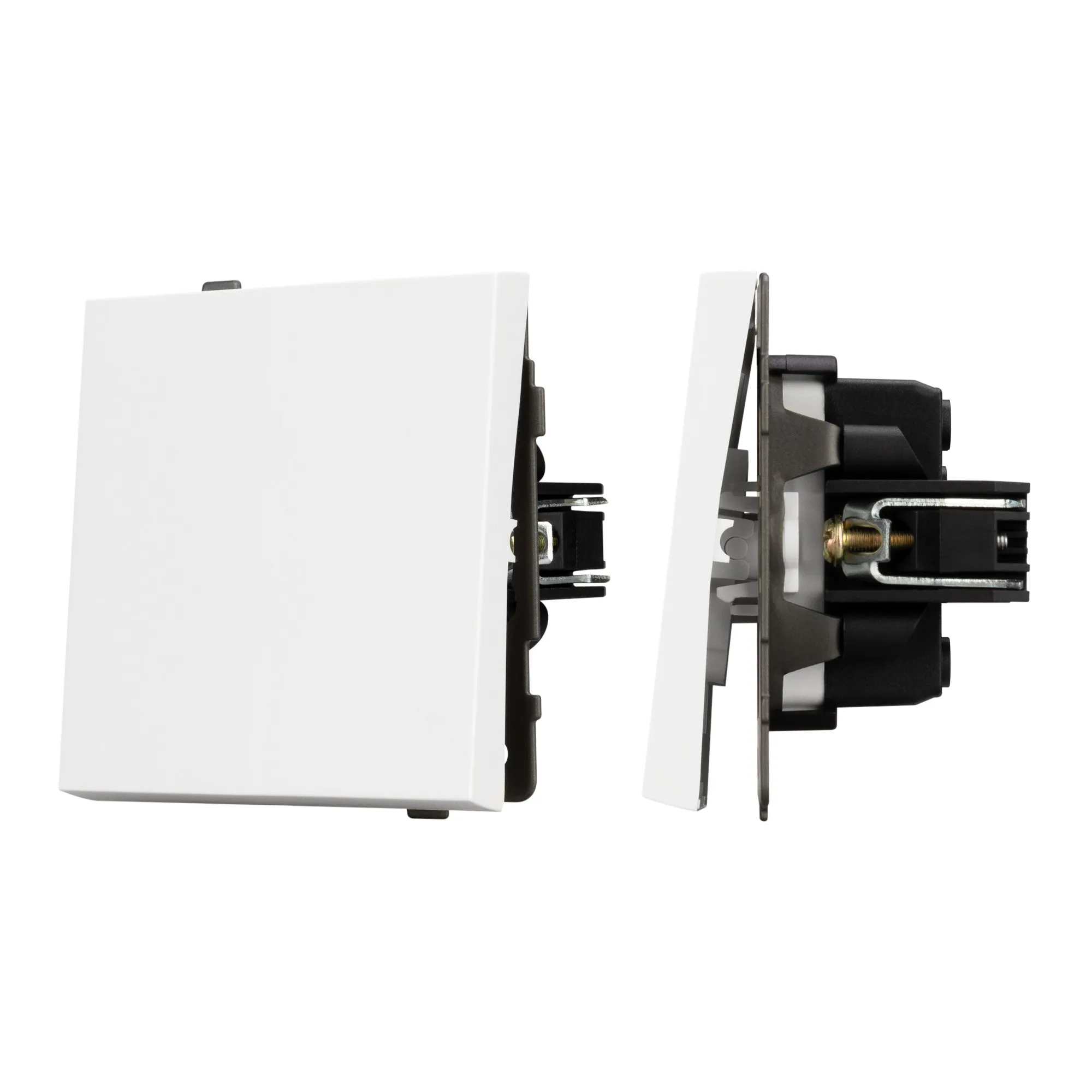 Механизм выключателя одноклавишный проходной SWT-TENDO-MKP1-PL-WH (230V, 10A) (Arlight, -) - изображение товара