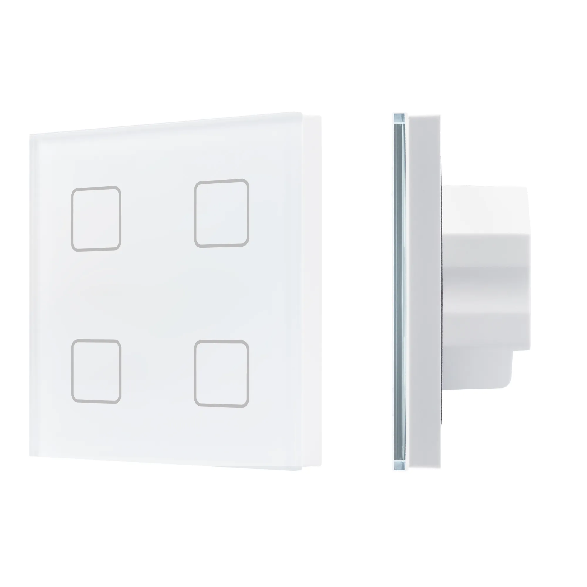 INTELLIGENT ARLIGHT Сенсорная панель DALI-301-11-IN White (BUS/24V, Backlight) (IARL, IP20 Пластик, 5 лет) - изображение товара