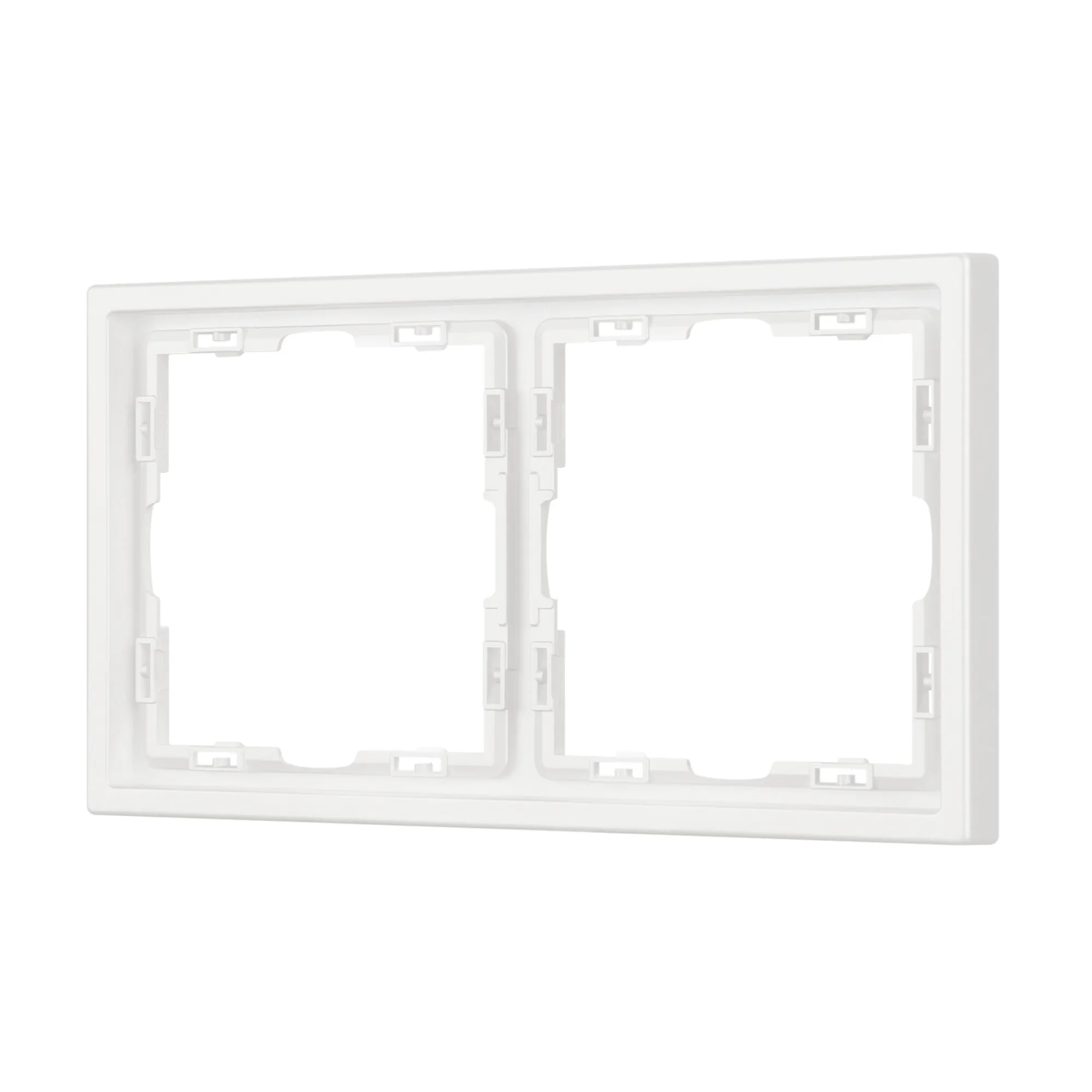 Рамка пластиковая FRM-NOBE-SFPL-2-WH (Arlight, -)