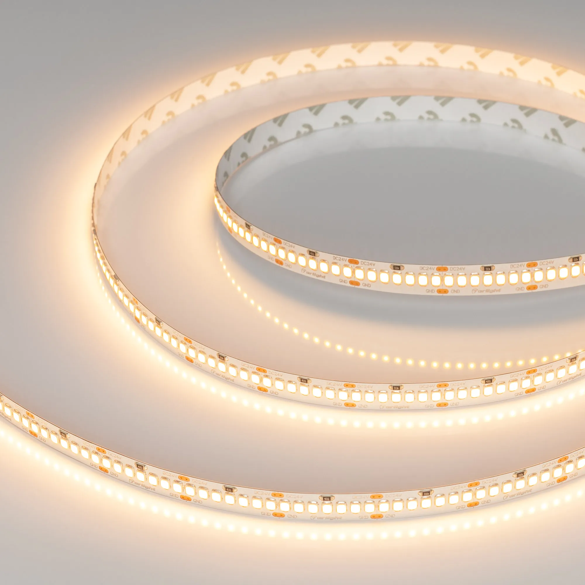 Лента светодиодная UL-A252-10mm 24V Warm2700 (11 W/m, IP20, 5m) (Arlight, 7 лет) - изображение товара